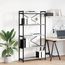 Berkfield Bookshelf Grey sonoma 80 x 30 x 155 cm Engineered Wood
