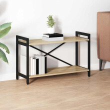 Berkfield Bookshelf Sonoma Oak 80 x 30 x 50 cm Engineered Wood