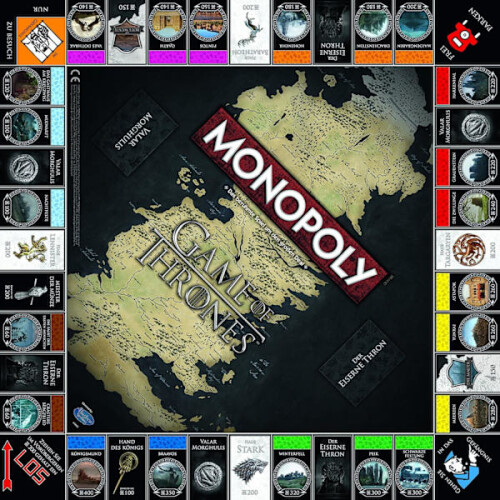 Monopoly Game of Thrones Collector's Edition - Spillet til de 6 1