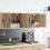 Berkfield Garage Wall Cabinets 2 pcs Sonoma Oak Engineered Wood 1