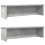 Berkfield Kitchen Racks Stackable 2 pcs Concrete Grey 60x15x16 cm 1
