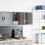 Berkfield Garage Wall Cabinets 2 pcs Grey Sonoma Engineered Wood 1