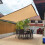 Στέγαστρο Fankiway Sun Shade, Ορθογώνιο εξωτερικό σκίαστρο για πισίνα κήπου, τέντα με 4