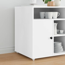 Berkfield Caster 2 pcs White 42 x 11.5 x 29 mm Iron