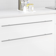 Berkfield Cabinet Handle 12 pcs Silver 800 mm Stainless Steel
