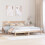 Berkfield Bed Frame with Headboard Brown 180 x 200 cm Solid Pine wood 1