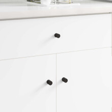 Berkfield Cabinet Knobs 968 pcs Black Iron