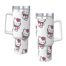 Hello Kitty 40oz H2.0 vakuumisolert vannglass i rustfritt stål med