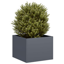 Berkfield Planter Anthracite 40x40x30 cm Steel