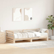 Berkfield Day bed with Trundle without Mattress 80x200 cm