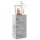 Berkfield Bookcase Concrete Grey 40x24x77 cm Engineered Wood 1