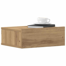 Berkfield Floating Nightstands 2 pcs Artisan Oak 40x32x15 cm Engineered Wood