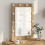Berkfield Vanity Mirror Rectangular Artisan Oak 70 x 50 x 18 cm 1