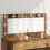 Berkfield Vanity Mirror Rectangular with Mirror Old Wood 100 x 45 x 18 cm 1