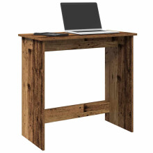 Berkfield Desk Old Wood 80x40x75 cm Engineered Wood