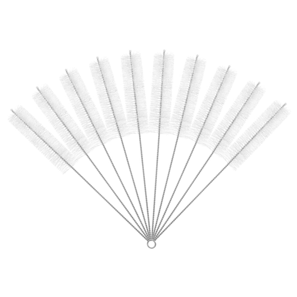 Long Handle Bottle Cleaning Brush Set with Flexible Core and Slim Straw Cleaner for Deep Reach