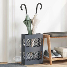 Berkfield Umbrella Stand Anthracite 28 x 12 x 41 cm Steel