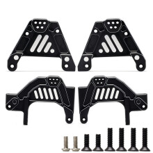Front Rear RC Shock Tower Mount Set Alloy Upgrade for AXIAL SCX6 1/6 JLU Wrangler