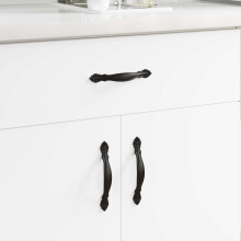Berkfield Handle 968 pcs Black Zinc Alloy