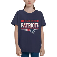 Patriots barn kortärmad tröja för pojkar och flickor sport fotbollslagslogotyp för basebollfans gåvor