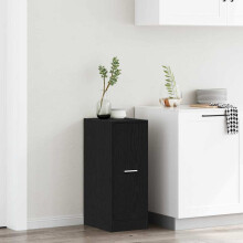 Berkfield Apothecary Cabinet Black oak 40 x 41 x 77.5 cm Engineered wood