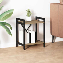 Berkfield Bookshelf Artisan Oak 40 x 30 x 50 cm Engineered Wood