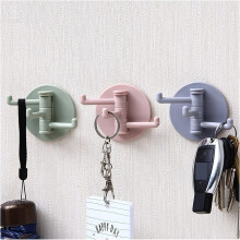 Heavy Duty Adhesive Wall Hooks No Drill Waterproof for Bathroom Kitchen Hanging Clothes Towels (3)