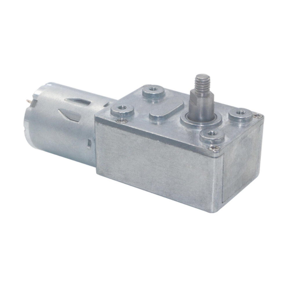 12V Dc Worm Geared Motor Torque Low Speed Jgy370 Mini Selflocking Gear Motor For Diy Projects 3Rpm 9073542274438