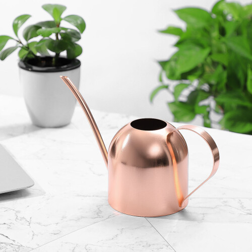 Langlebige Roségold Gießkanne Für Drinnen Draußen 2