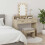 Berkfield Dressing Table Brown 100 x 41 x 140 cm Engineered Wood 1