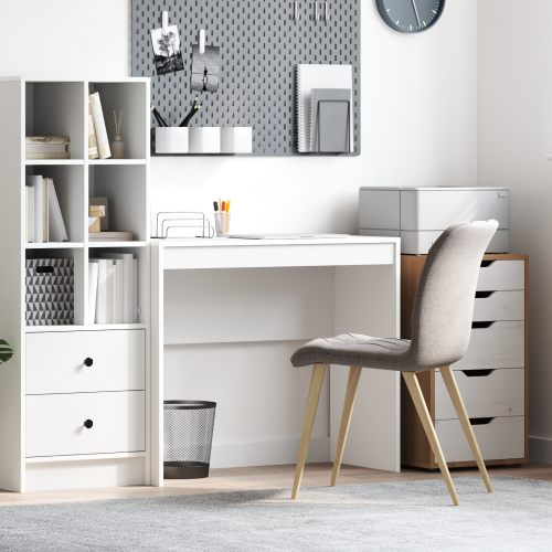 Berkfield Desk White 90 x 40 x 76 cm