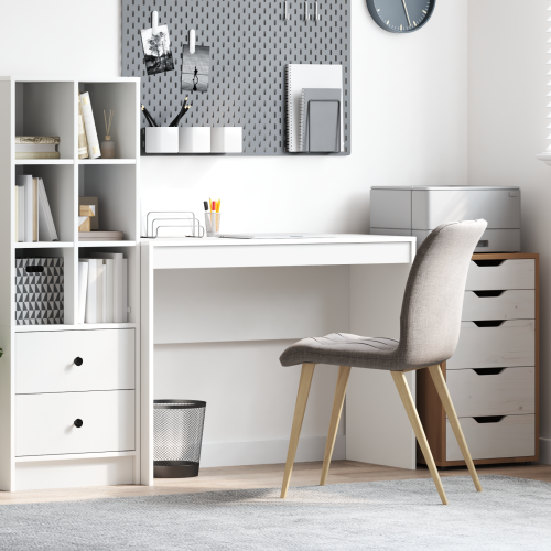 Berkfield Desk White 100 x 40 x 76 cm