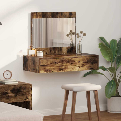 Berkfield Dressing Table Brown 83 x 40 x 70 cm Engineered Wood
