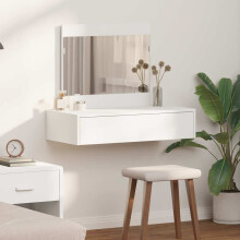 Berkfield Dressing Table White 83 x 40 x 70 cm Engineered Wood