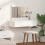 Berkfield Dressing Table White 83 x 40 x 70 cm Engineered Wood 1