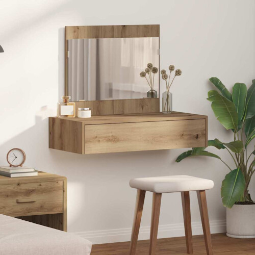 Berkfield Dressing Table Brown 83 x 40 x 70 cm Engineered Wood