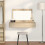 Berkfield Dressing Table Brown 100 x 40 x 70 cm Engineered Wood 1