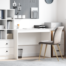 Berkfield Desk White 100 x 50 x 76 cm