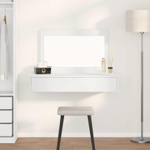 Berkfield Dressing Table White 100 x 40 x 70 cm Engineered Wood