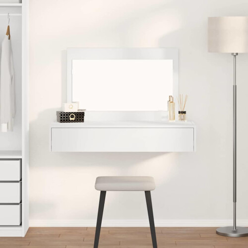 Berkfield Dressing Table White 100 x 40 x 70 cm Engineered Wood