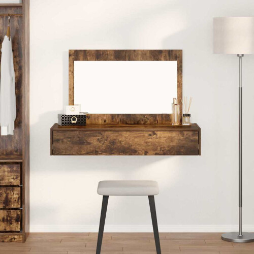 Berkfield Dressing Table Brown 100 x 40 x 70 cm Engineered Wood