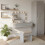Berkfield Dressing Table Grey 100 x 40 x 70 cm Engineered Wood 1