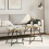 Berkfield Side Table Set 2 pcs Artisan Oak and Black 1