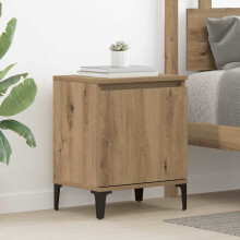 Berkfield Bedside Cabinet Artisan Oak 40 x 30 x 50 cm Engineered Wood