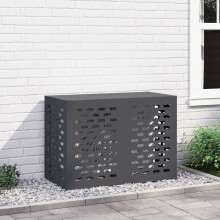 Berkfield Air Conditioner Cover Anthracite 100 x 50 x 70 cm Steel