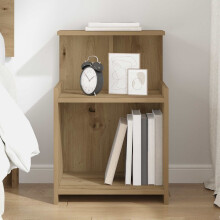Berkfield Bedside Cabinet Artisan Oak 40 x 35 x 60 cm Engineered Wood