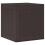 Berkfield Storage Box with Storage Brown 55 x 53 x 57 cm Polypropylene 1