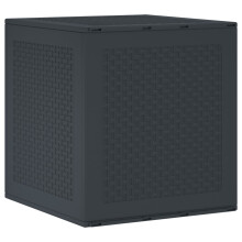 Berkfield Storage Box Anthracite 55 x 53 x 57 cm Polypropylene