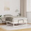 Berkfield Bed Frame White 90 x 190 cm Solid Pine Wood 1