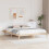 Berkfield Bed Frame Natural 180 x 200 cm Solid Pine Wood 1